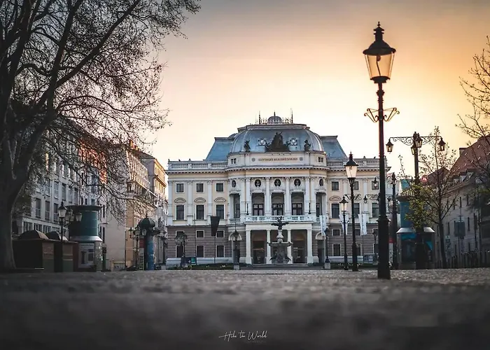 Majestic Views From A 60m2 Private Terrace - Castle, Cathedral, Old Town * Bratislava